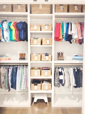 10 Organized Kids Closet That Will Blow Your Mind — Graceful Spaces ...
