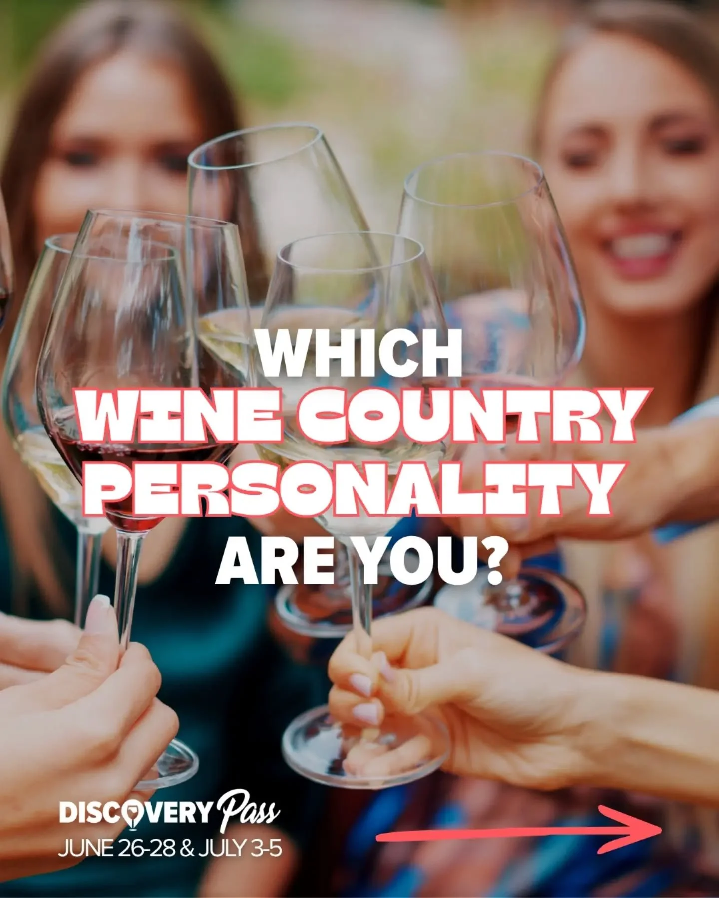 Be honest... which Wine Country Personality are you? 👀🍷&nbsp;

📋 The Planner &mdash; route mapped, reservations booked, itinerary ready.&nbsp;

🍴 The Foodie &mdash; here for the pairings just as much as the wine.&nbsp;

🍷 The Wine Lover &mdash; 