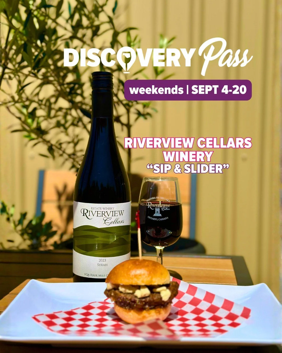 The Fall Discovery Pass starts this FRIDAY! 🍂🍷

It&rsquo;s time to sip, savour, and discover your way through Niagara wine country! 🍇 

Explore participating wineries and discover your new favourite wines, with even more amazing pairings waiting f