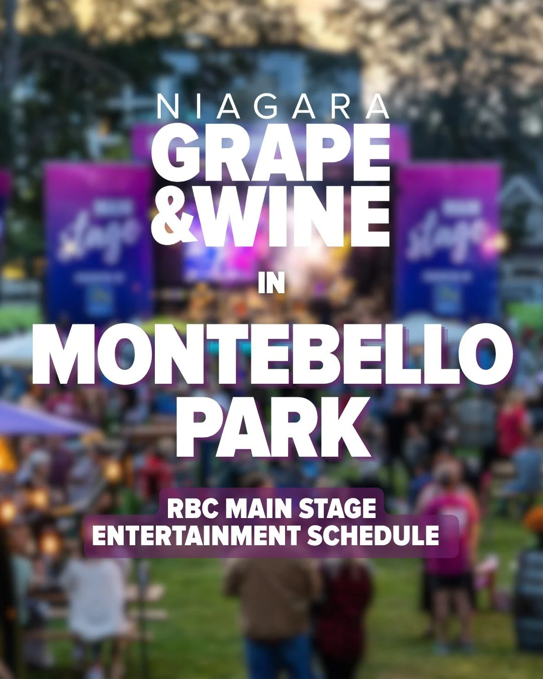 You won&rsquo;t want to miss all the exciting events happening at the Fall Festival! 🍷🍇

From live music and high-energy performances to wine pairing seminars and free family fun, this year&rsquo;s entertainment on the RBC Main Stage has something 