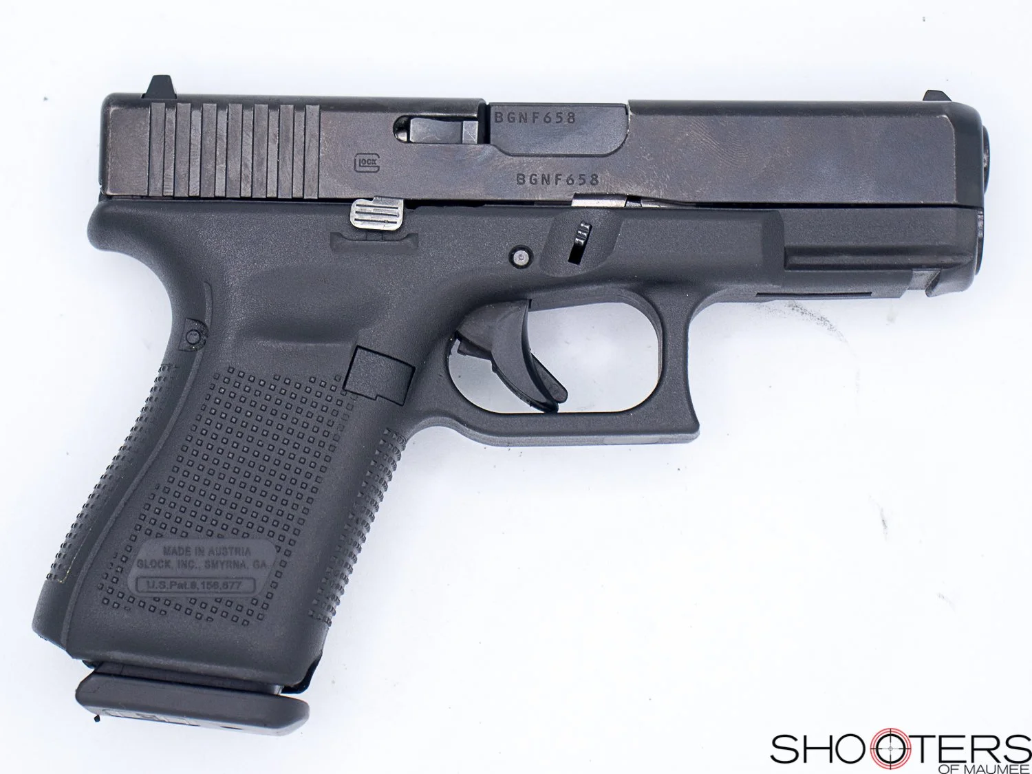 Glock 19 Gen 5, 9x19mm, $475