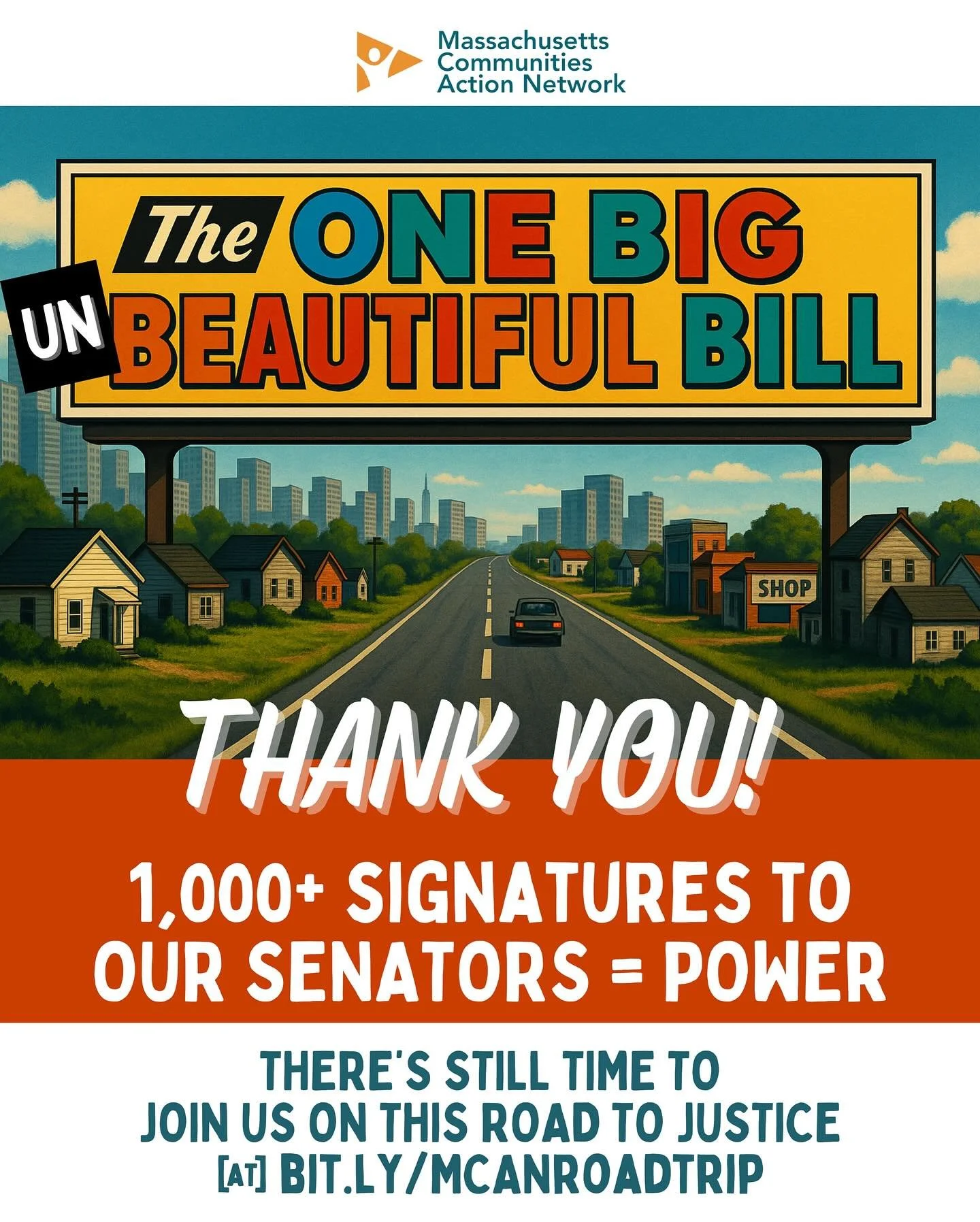 We CELEBRATE 🎊 the power of the people of Massachusetts, because over 1,000 of you helped us more than meet our goal for signatures on the letter to Senators Markey and Warren!! 

#BostonStrong #BrocktonStrong #BrocktonInterfaith