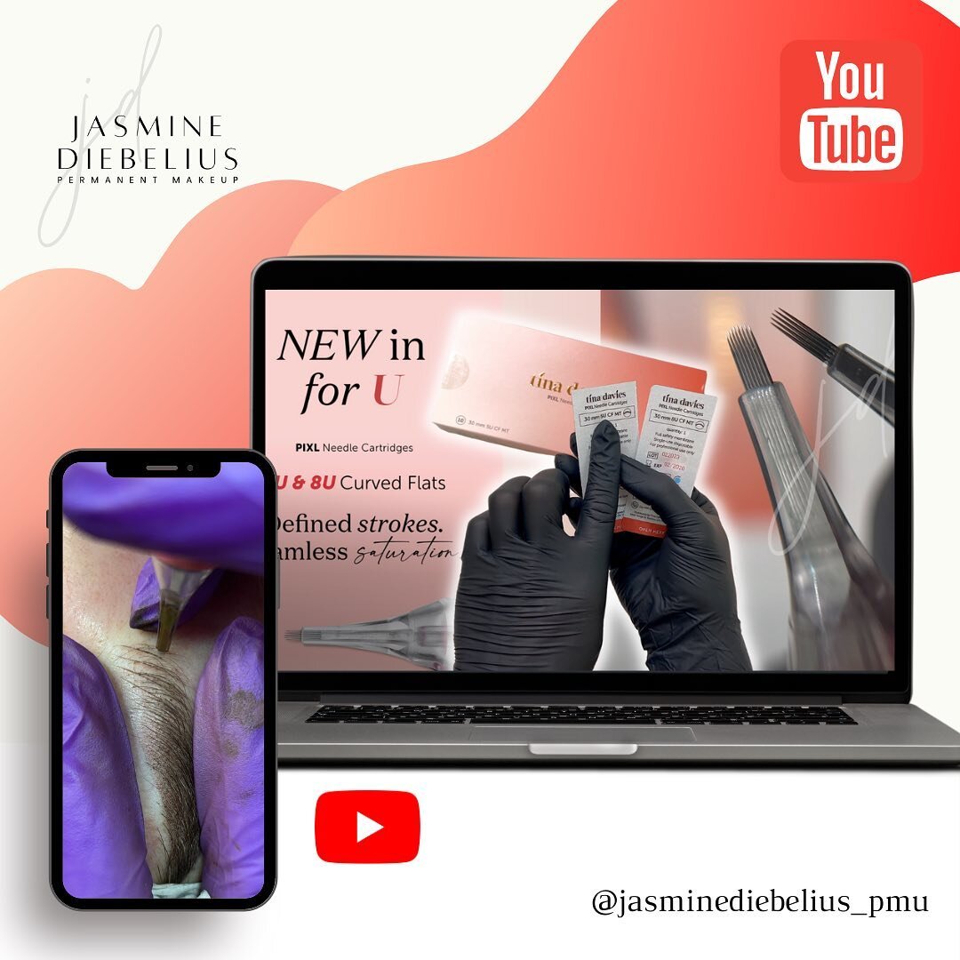 5U Flat Needle FREE TUTORIAL now live on YouTube 🫣👀 !!

Follow the links in our bio for the direct link and watch the video how to create Nano Strokes using the 5U Flat Curve Needle by @tinadaviesprofessional 🫶🏽🤩💫ℹ️ 

Discount Code: JASMINE15 f