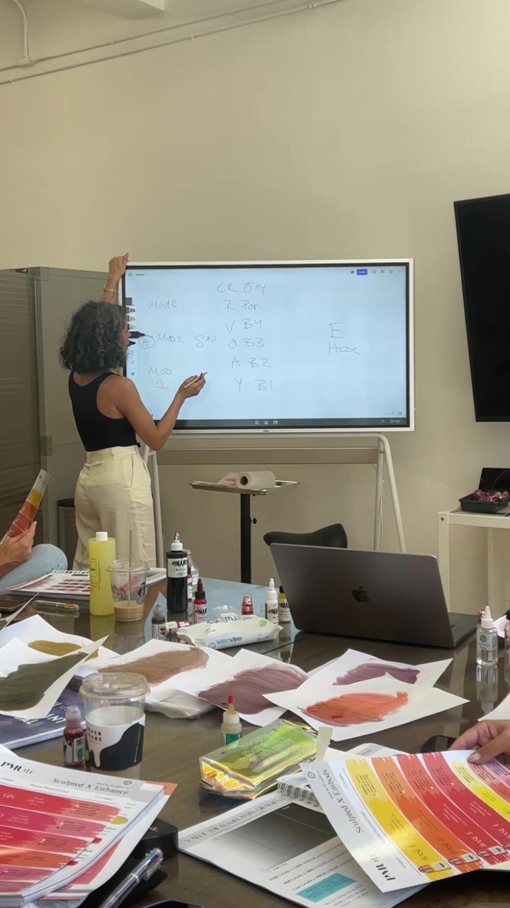 Ultimate Lips Colab Class: Day 1 COLOUR THEORY 🎨
Hands on practice breaking down why we are seeing certain colours in the lip. Understanding how the body is producing the colour we see in the lip will massively help you choose the correct colour ch