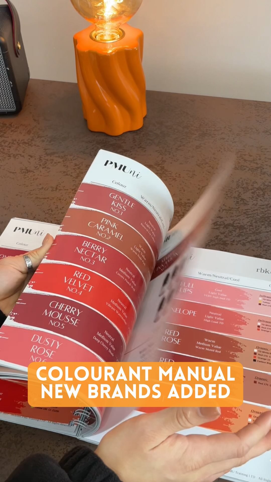NEW Colourant Manual with new brands and pages! 😍
If you already have a manual you can buy SOLO SHEETS of the brands you want!
Comment NEW and I will send you the page with all the information and links for the book and the solo sheets 🥰
