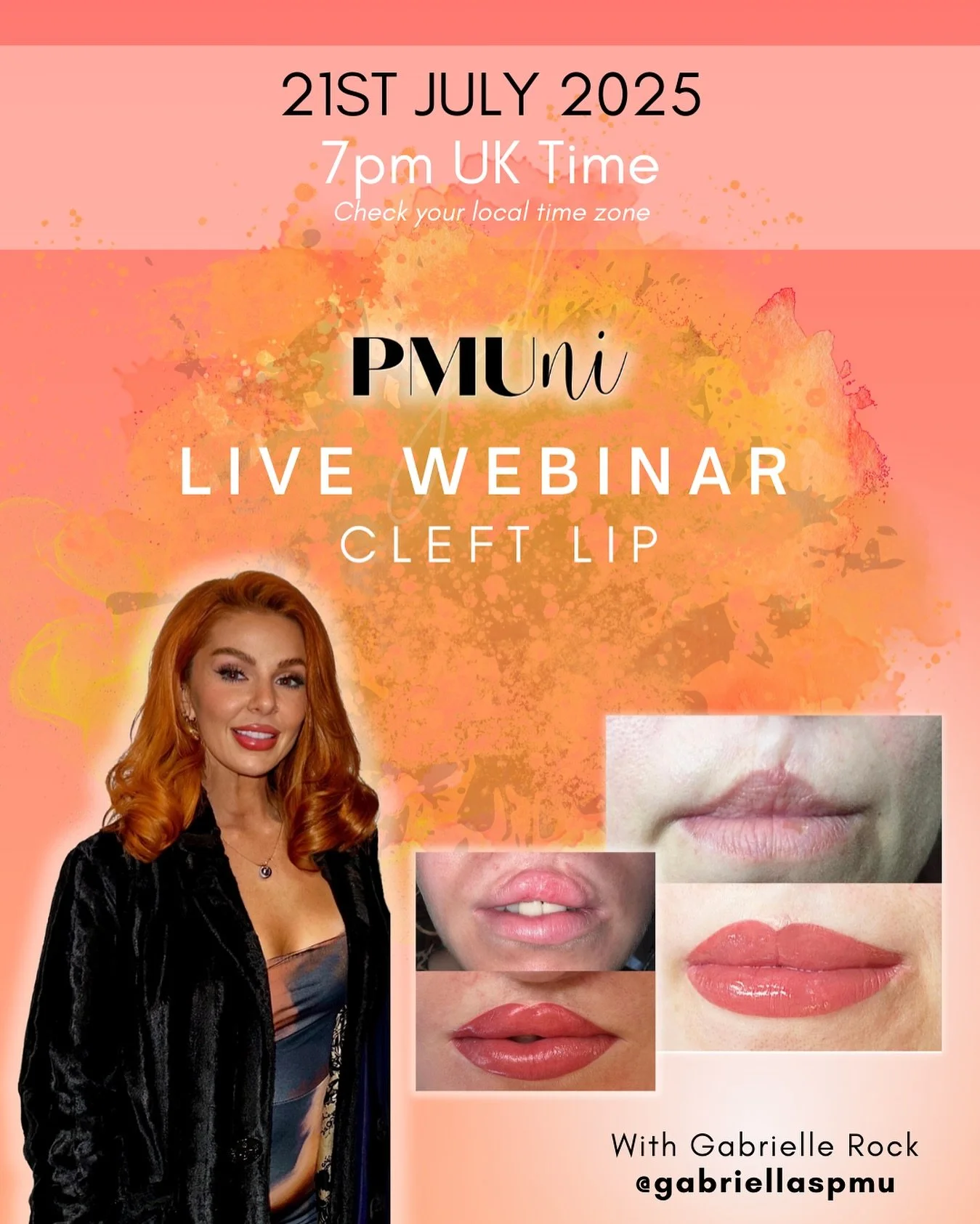 This Monday!! Join us with the pioneer of the Cleft Lip Technique @gabriellaspmu 🧡‼️☝🏽
We’ve had aloe of questions recently on how to work with scarring and compromised skin, this is your chance to ask your questions and learn some new skill