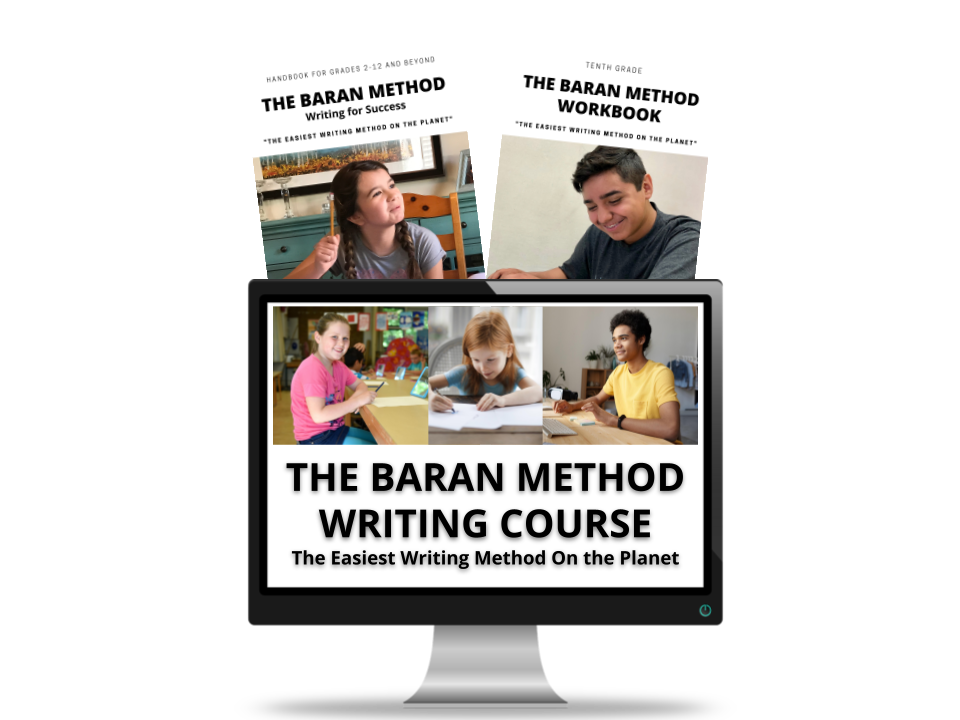 High School Paragraph Writing Course — The Baran Method