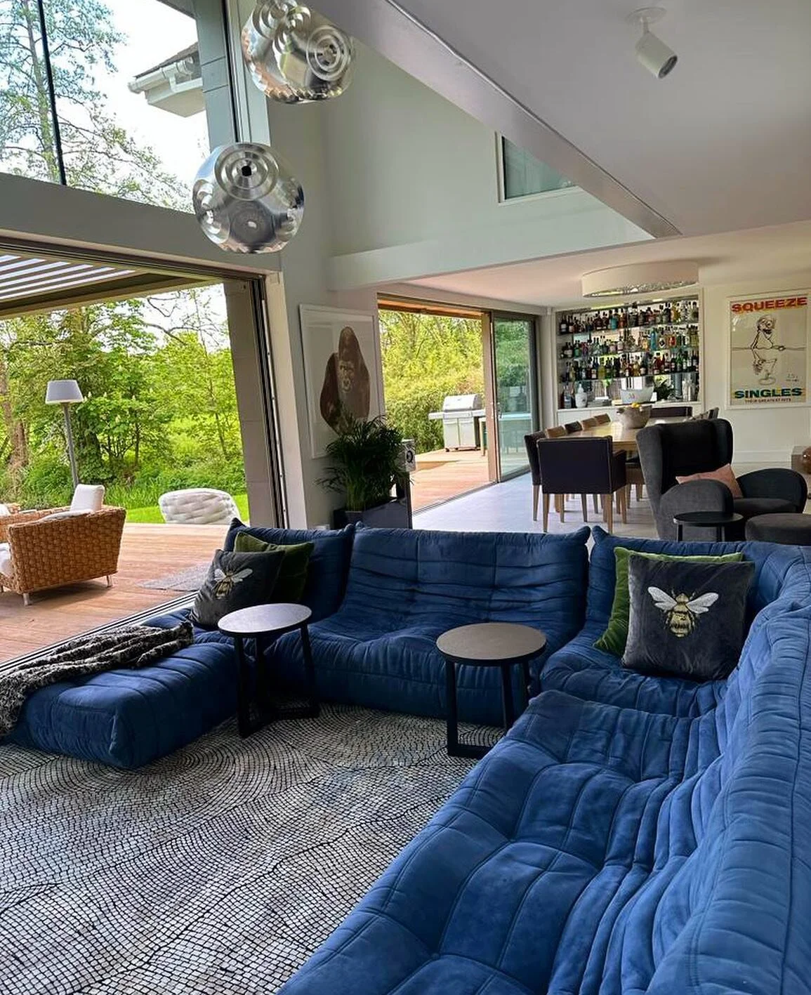 The ligne roset toga sofa looking good 💙