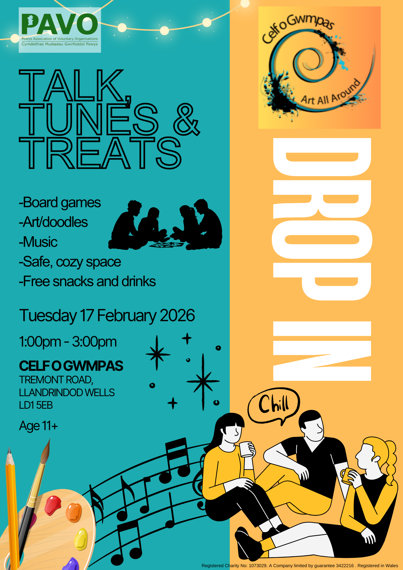 Talk, Tunes &amp; Treats
