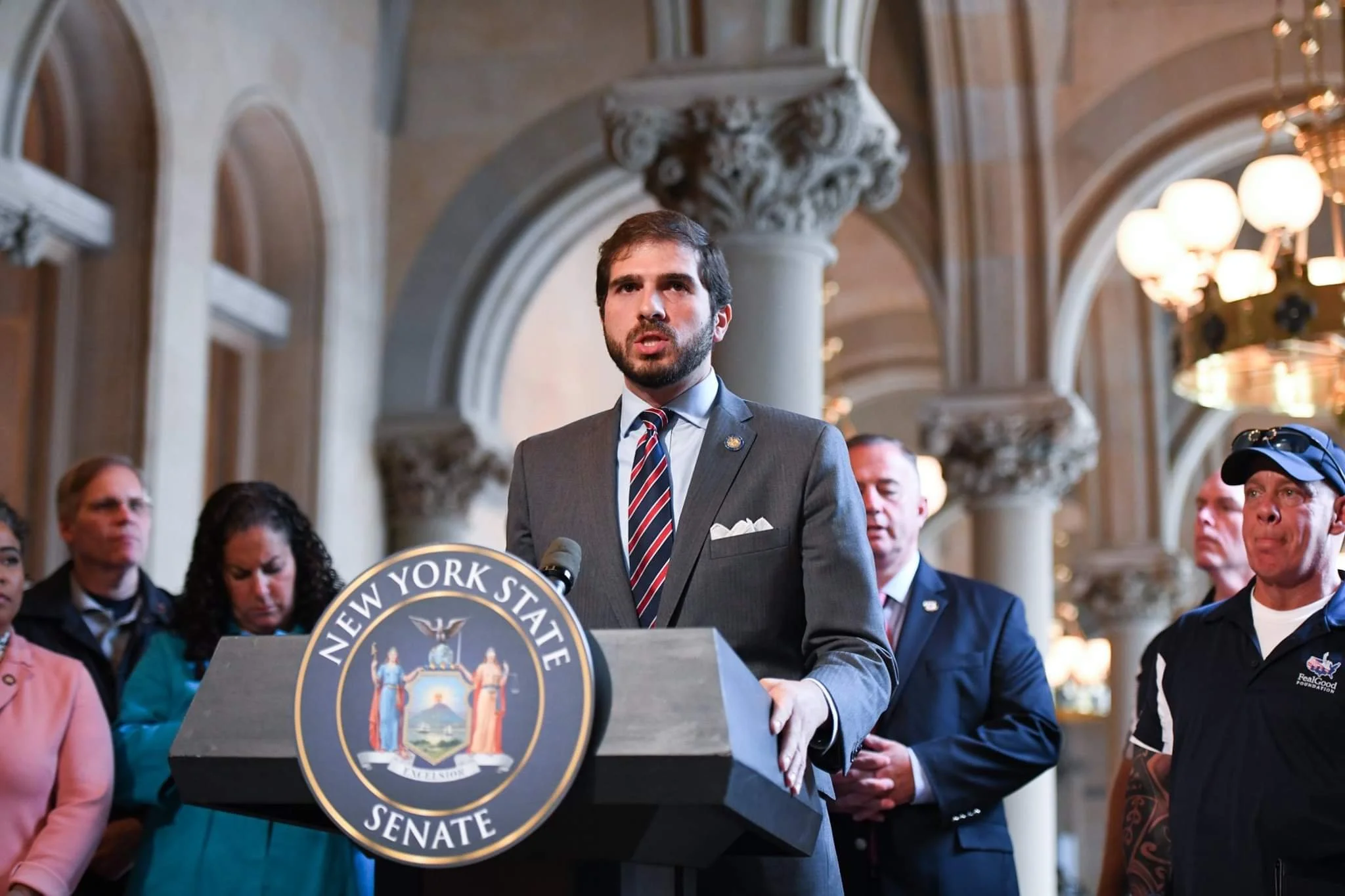 Andrew Gounardes Delivering Speech for Senate.jpeg