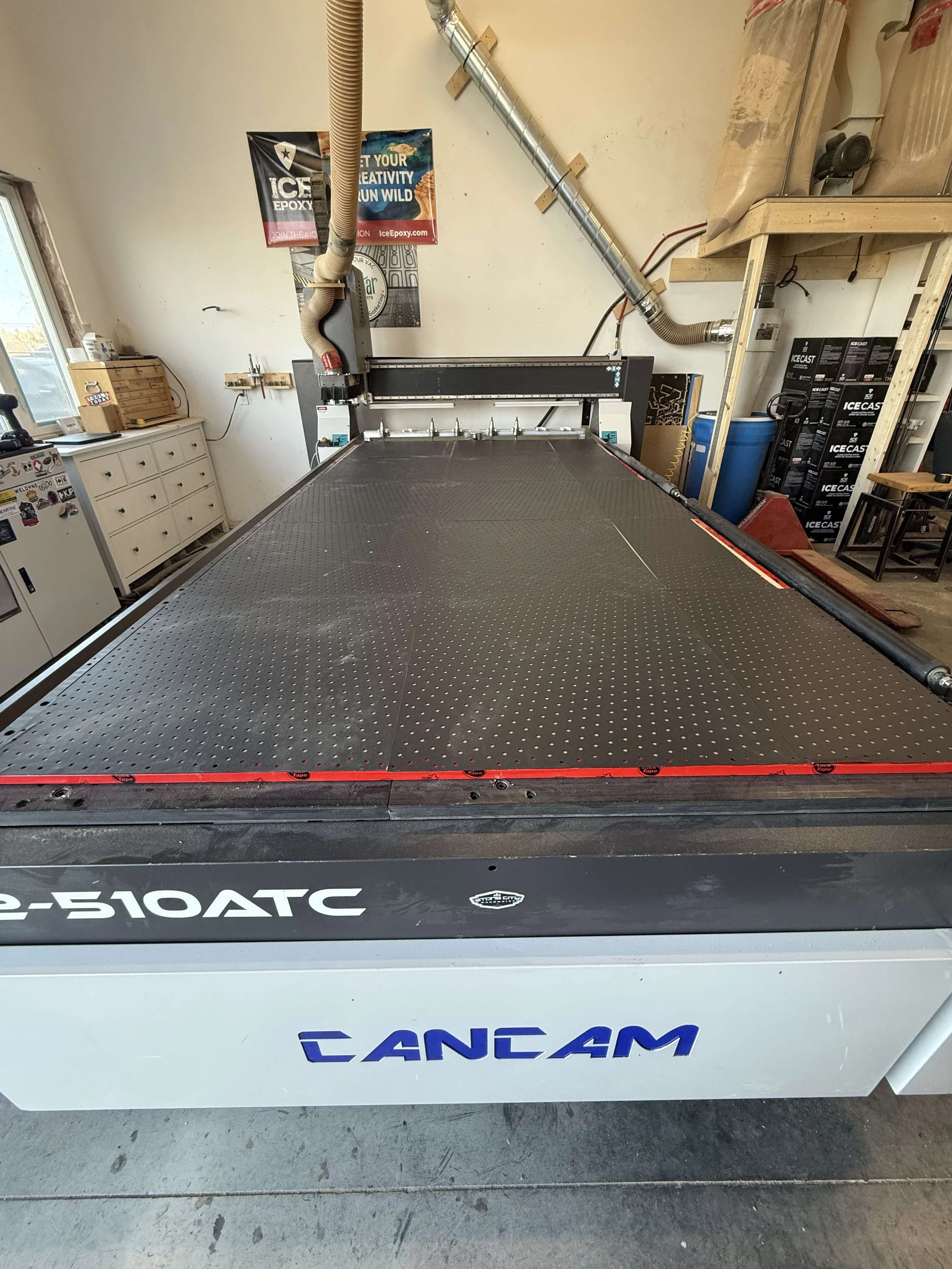 CNC machine for custom precision work