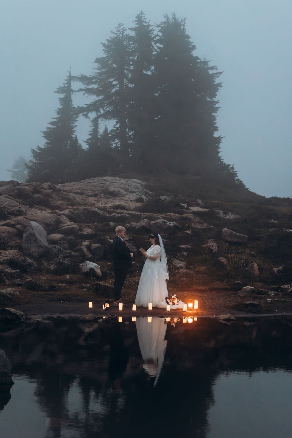 Mount Baker and Artist Point Elopement | Z. and D.