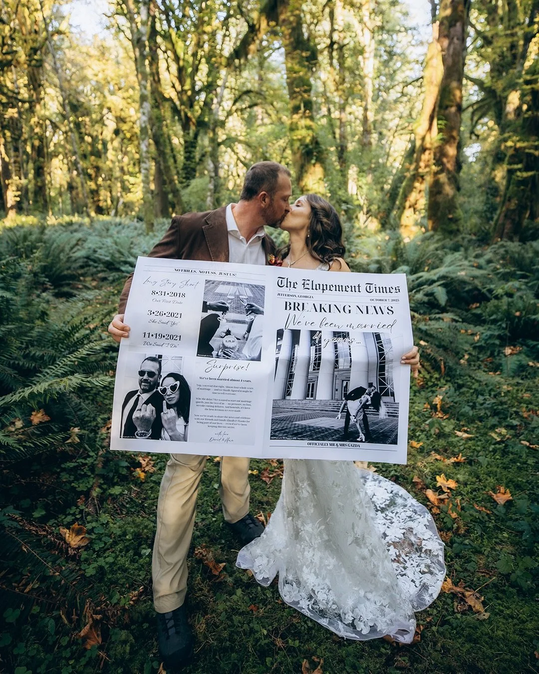 Some love stories don&rsquo;t follow the &ldquo;timeline&rdquo; everyone expects... and that&rsquo;s exactly what makes them so special.

Last fall, I photographed a vow renewal for a couple who had been married for four years... in secret.
 No big w