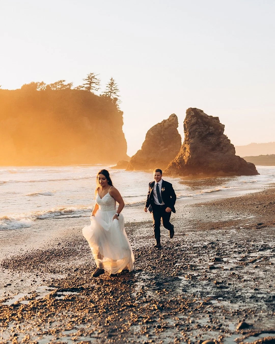 The kind of day where time slows down.
Where every hug lingers a little longer.
Where the forest, the ocean, and your favorite people all become part of your story.
And even the ones who had to stay home were still there&hellip; carried close in the 