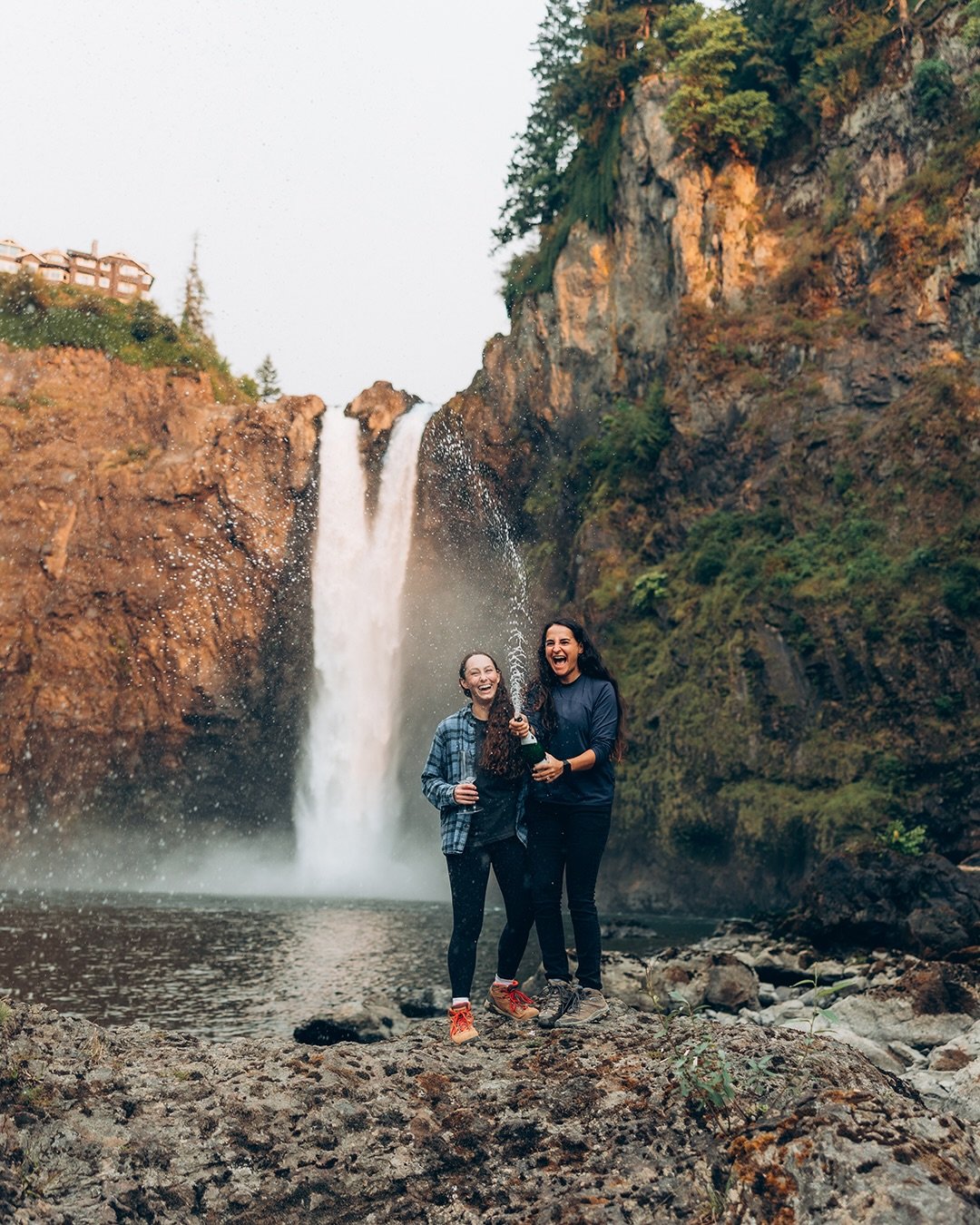 POV: you came for the waterfall and left engaged ❤️

no big setup, no crowd, just the two of them and this view and then suddenly&hellip; everything changed 🥰