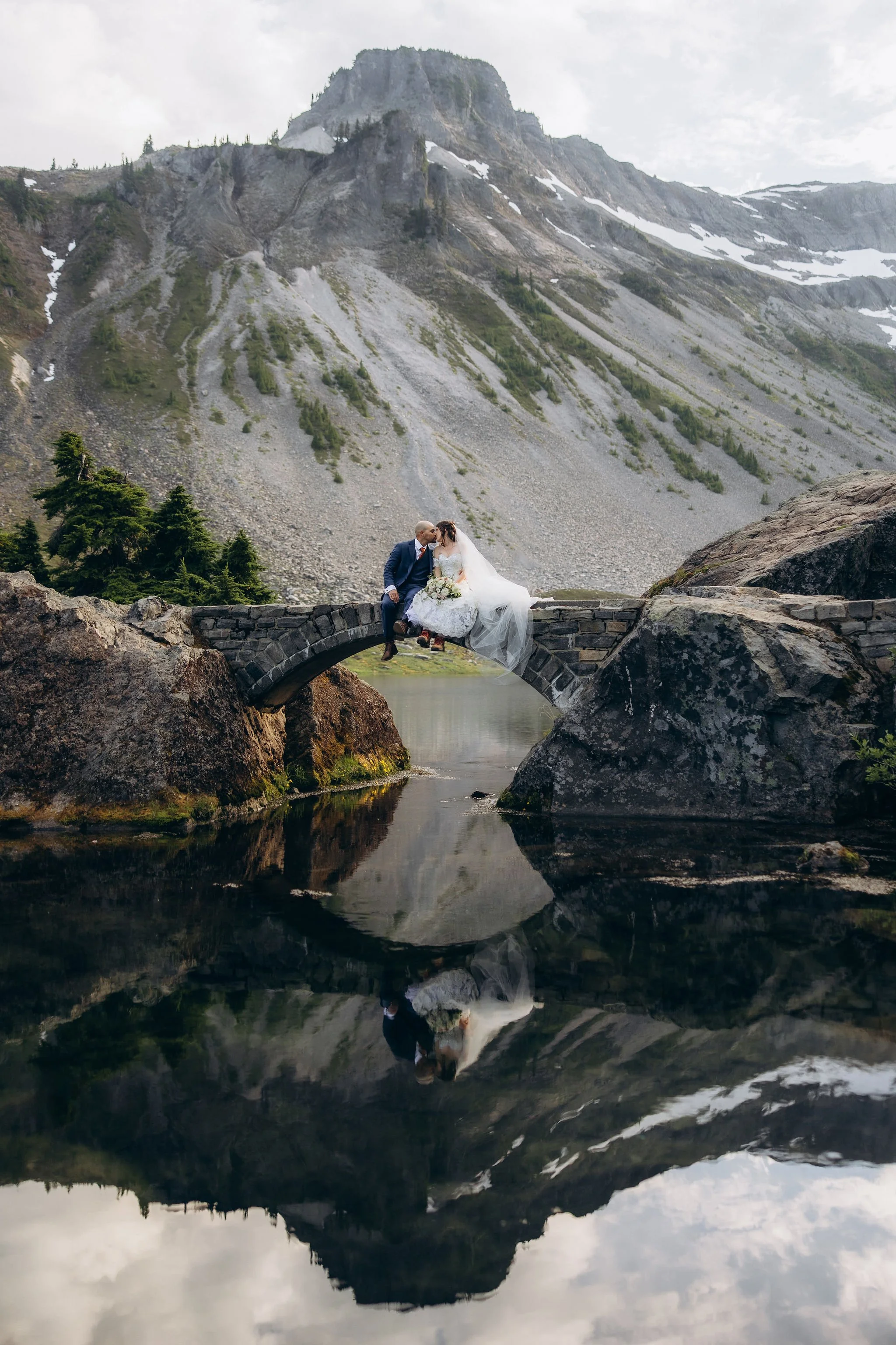 Magnificent Mount Baker Intimate Wedding with Family and Friends | S. &amp; A.