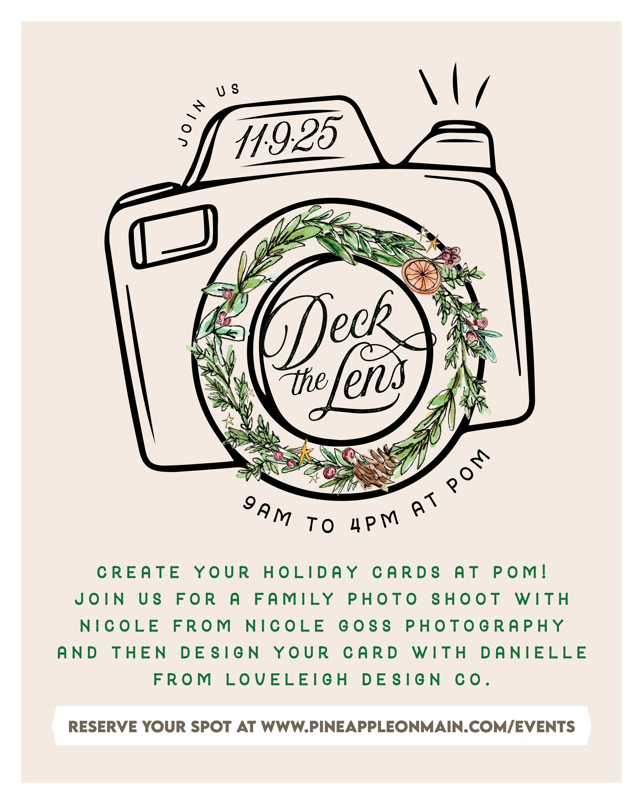 Deck the Lens Photoshoot