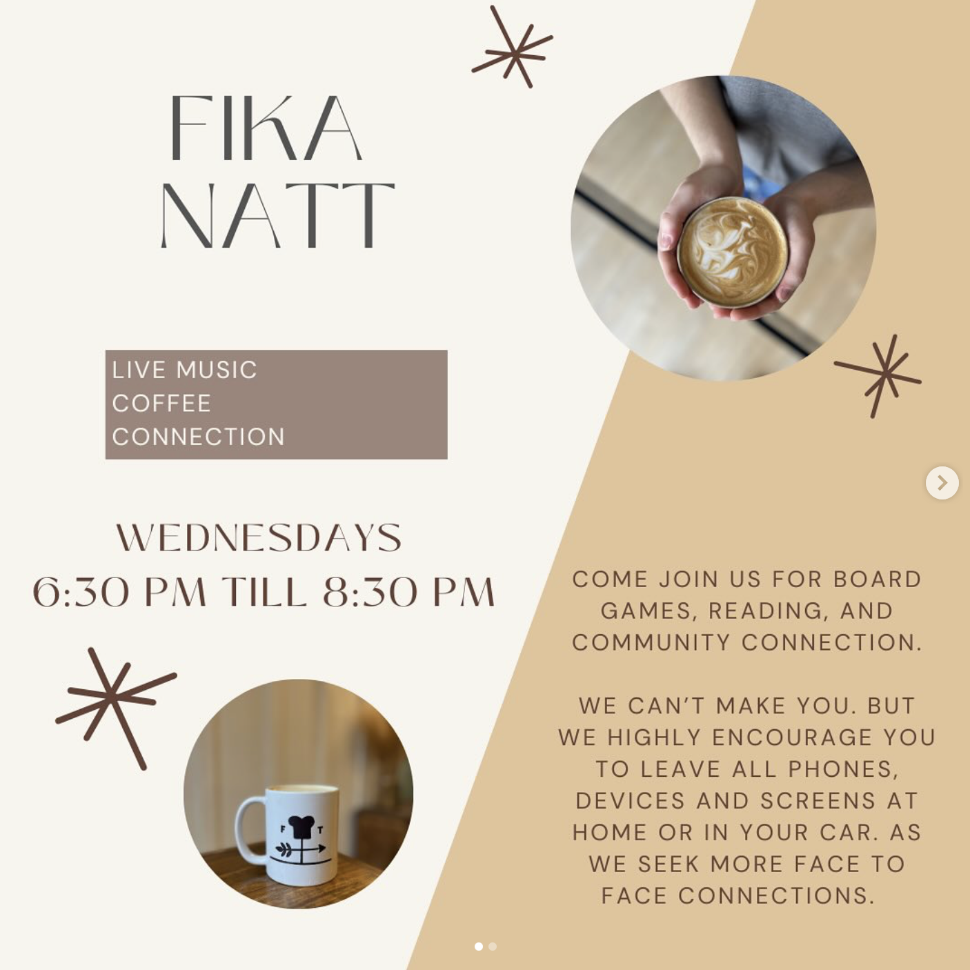 FIKA NATT coffee house 