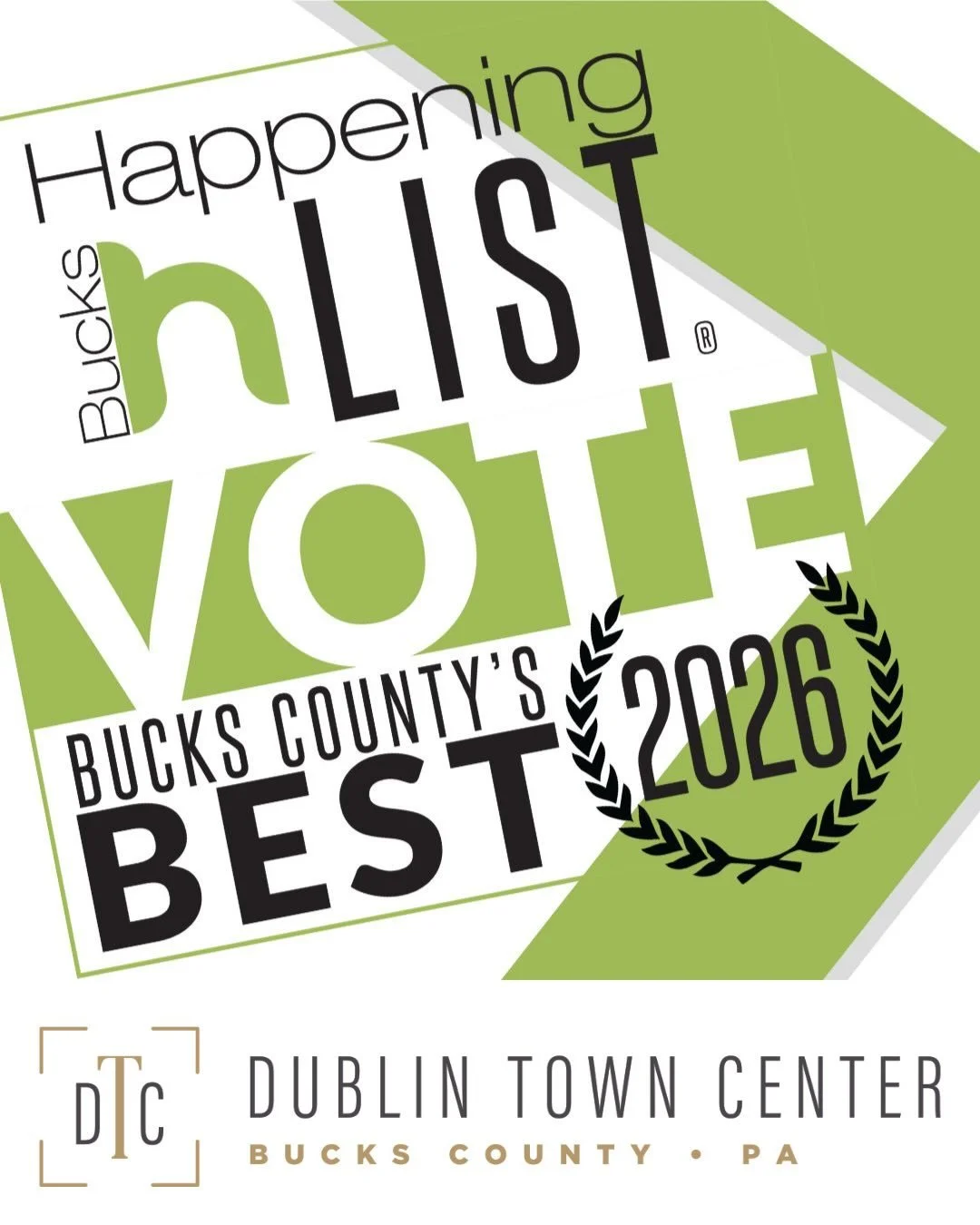 ✨ Show some love! ✨ Vote for your favorite Dublin Town Center businesses in Bucks Happening!

🏆💛Support the local spots you love. Hit the link in our bio to cast your vote!