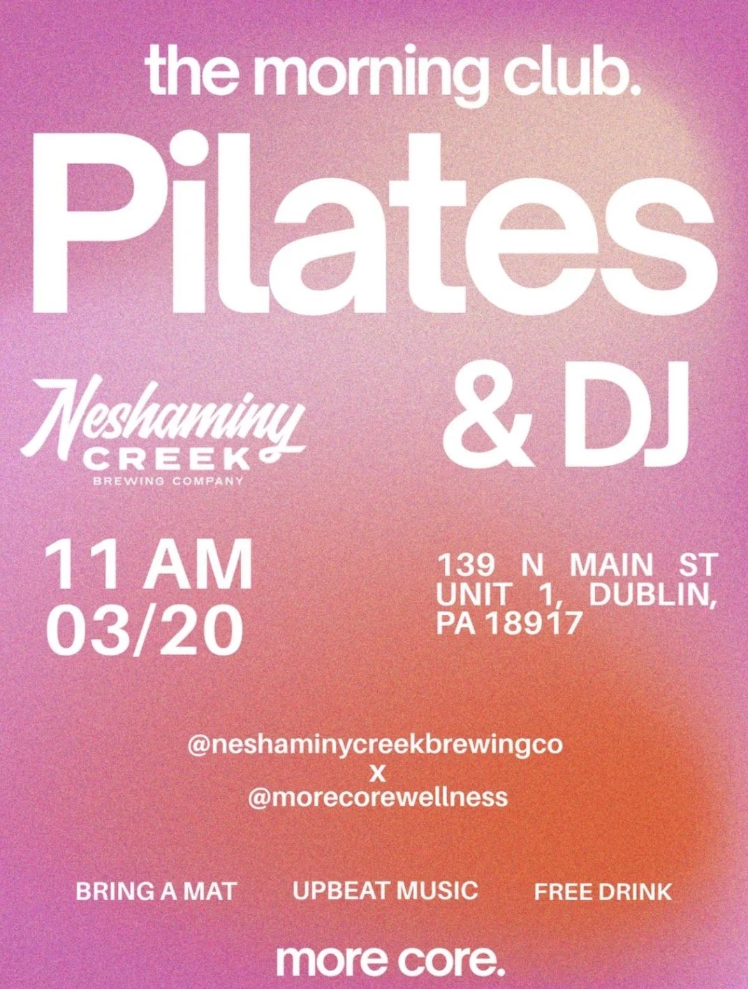 Pilates & DJ