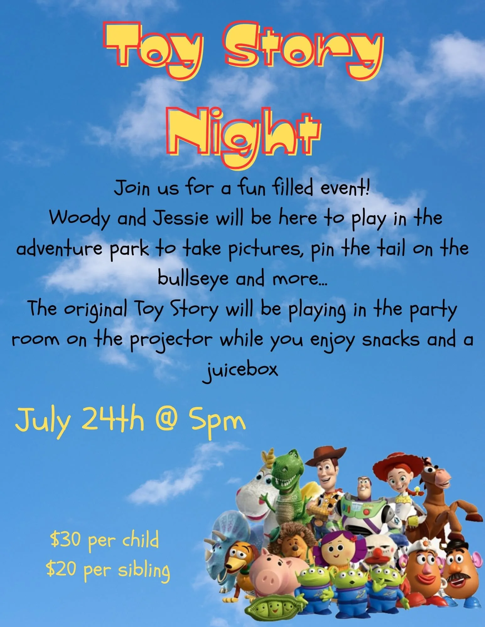 Toy Story Night