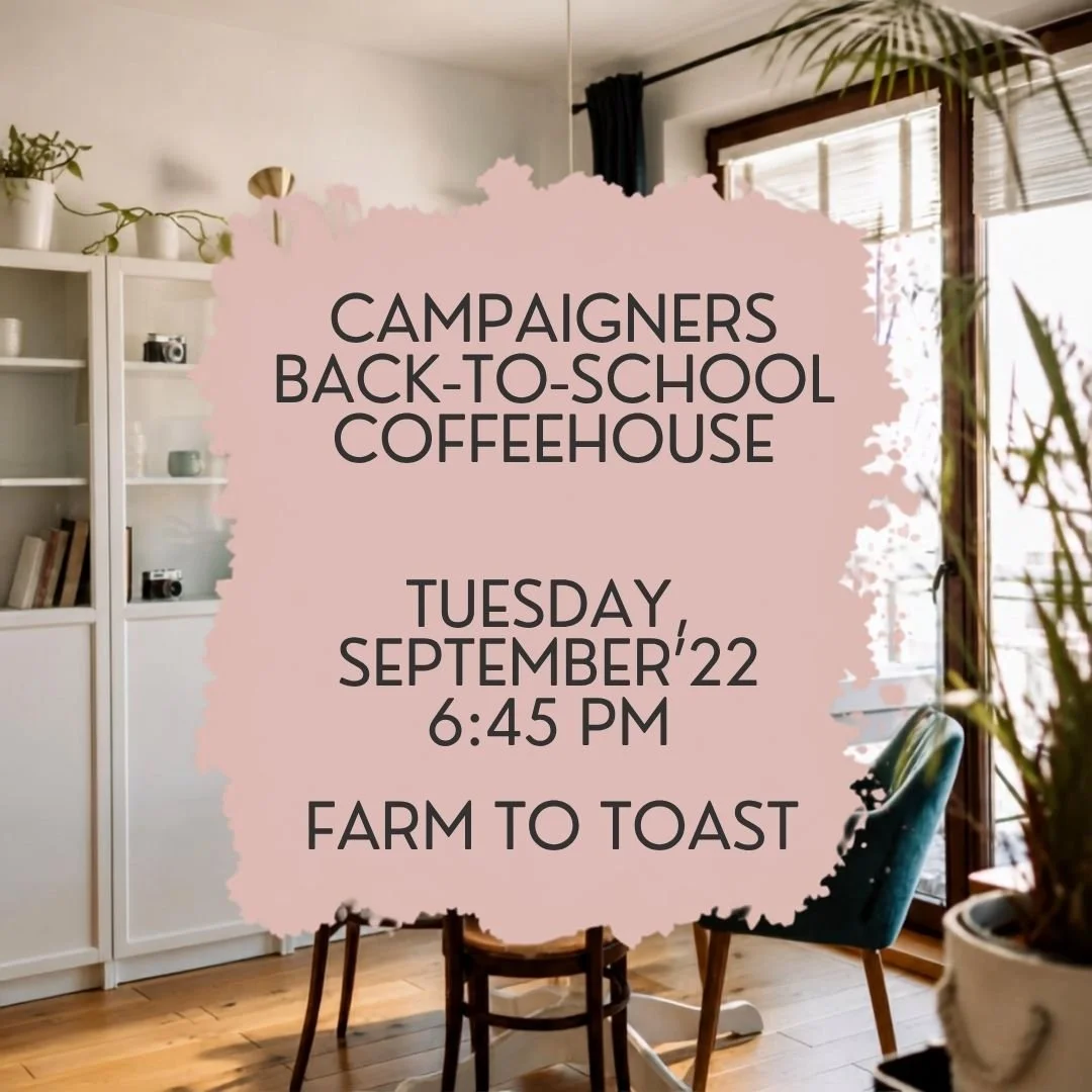 Campaigners Back-to-School Coffee House