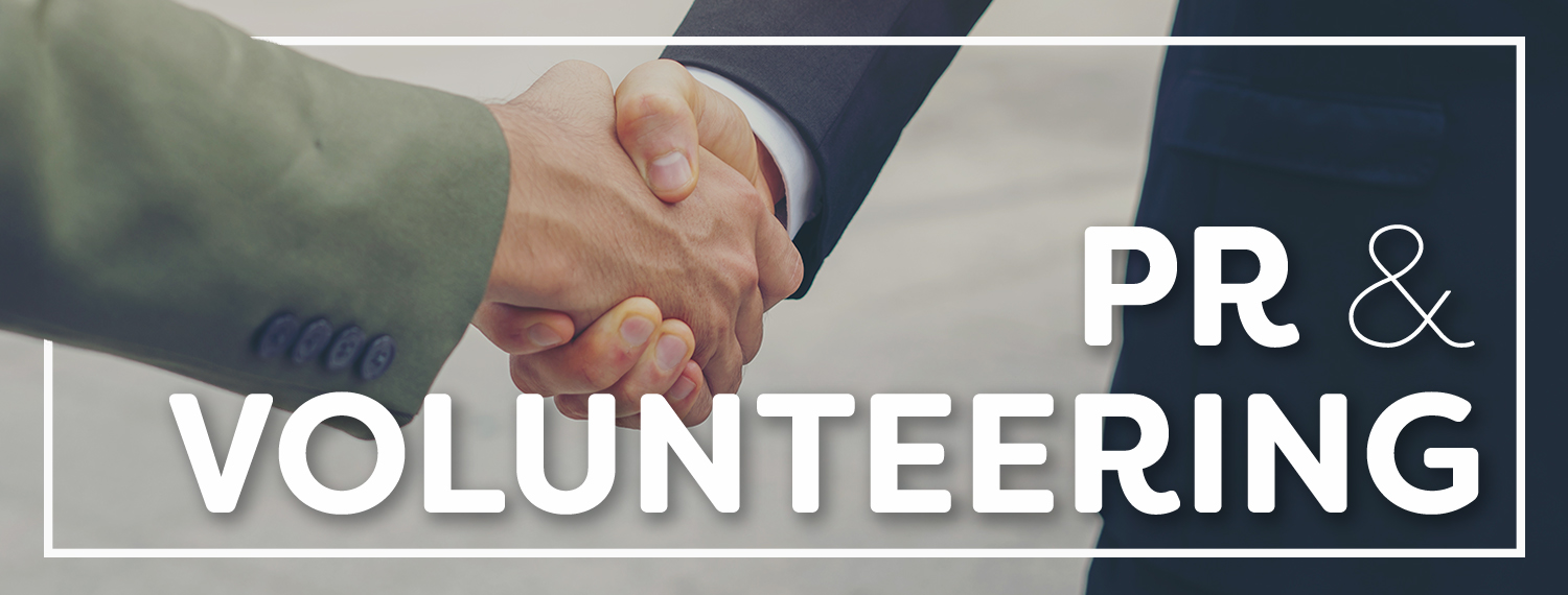 PR and Volunteering