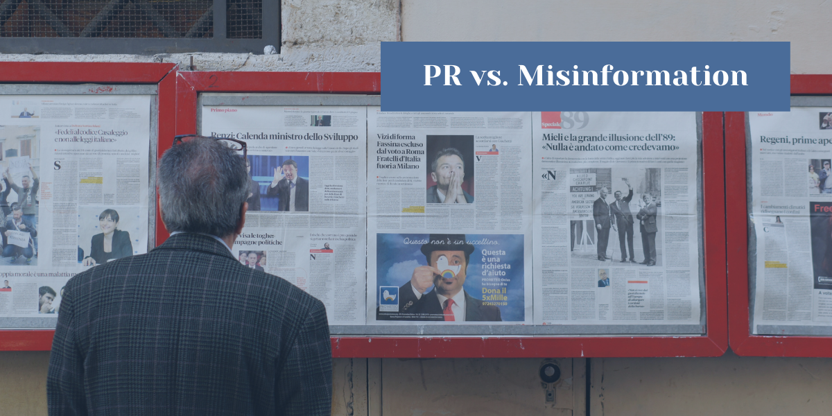 PR vs. Misinformation