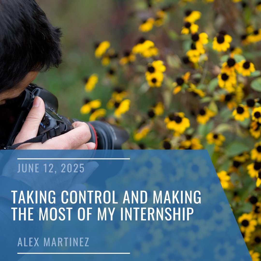 This summer, Alex Martinez has been interning at Frederik Meijer Gardens &amp; Sculpture Park. 📸 He reflects on how what may seem like a dream opportunity has turned into a journey of self-discovery. Through his love for photography and newfound con