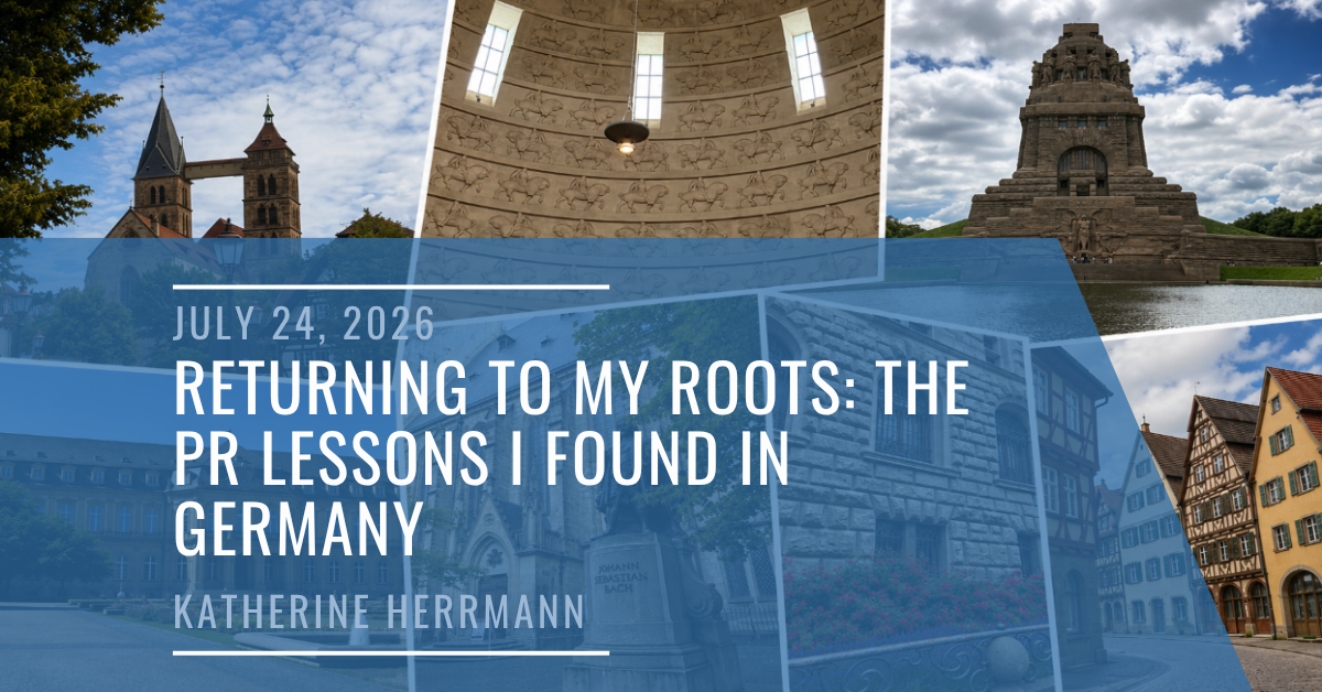 Returning to My Roots: The PR Lessons I Found in Germany