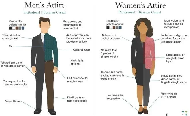 Appropriate Example Dress to Impress: Workplace Attire — GVSU PRSSA – Grand Valley State ...