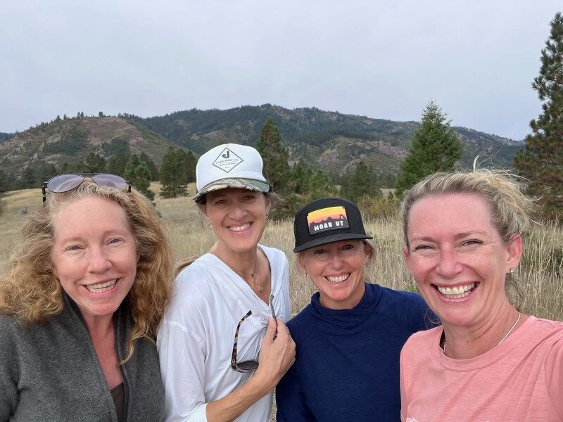 Last month I took four days to travel back to Idaho for some much-needed time with six incredible women, my dearest and oldest friends. I have known most of them since I was 12 and we have stood by each other's sides through the years, holding space 