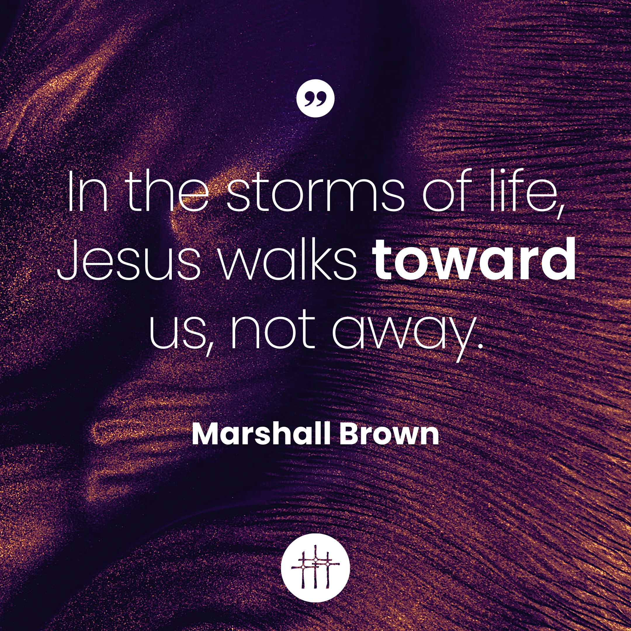 Jesus Walks Into the Storm