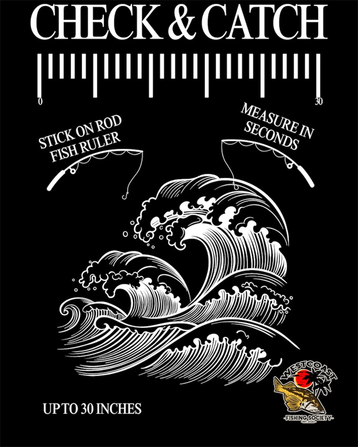 Stick on Rod Measuring Tape