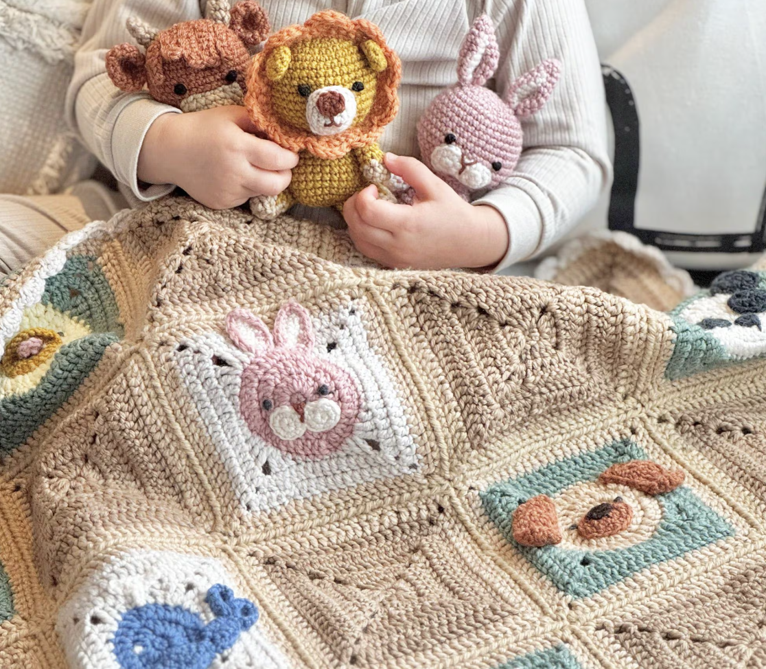 18th NOVEMBER – 3D GRANNY SQUARES