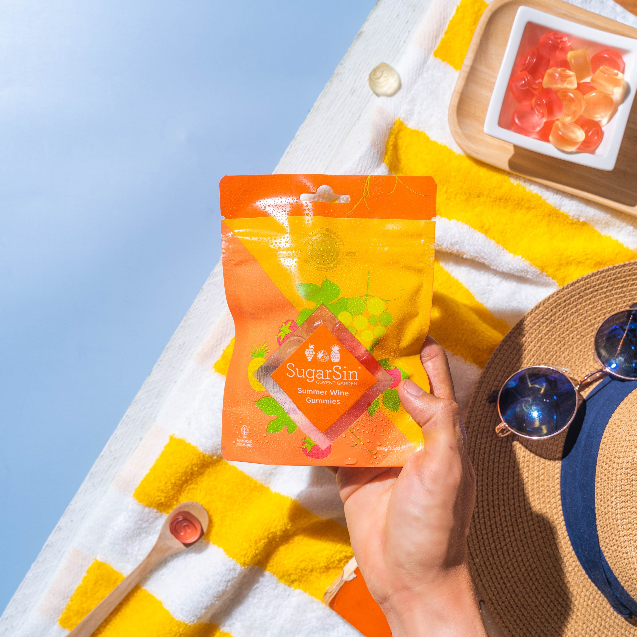 Illustration - Summer Wine Gummies package