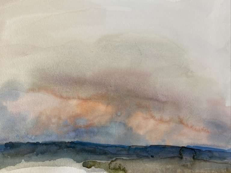 JANINE PINION - loose watercolour