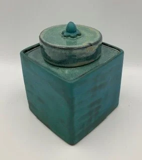 Annie Smith - Turquoise Tea Caddy