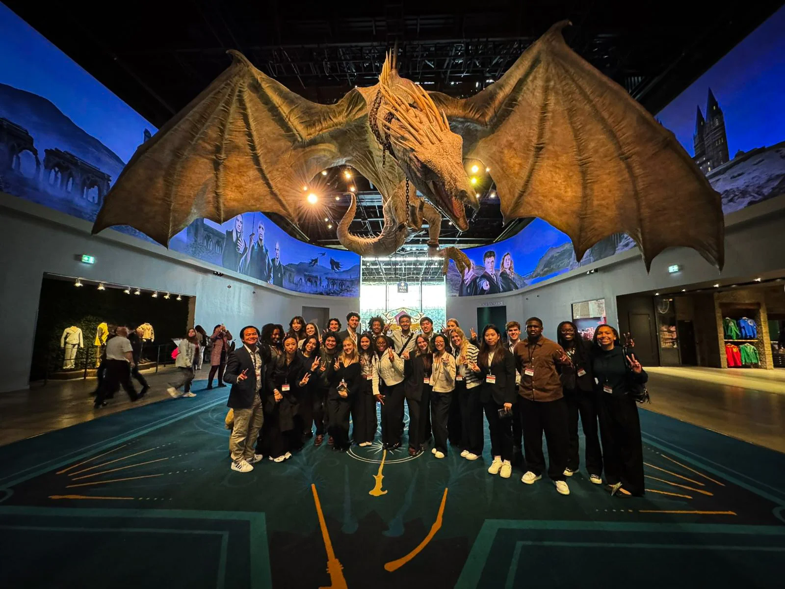 BCA sophomores toured Warner Bros. Studios in London as part of their visit abroad.