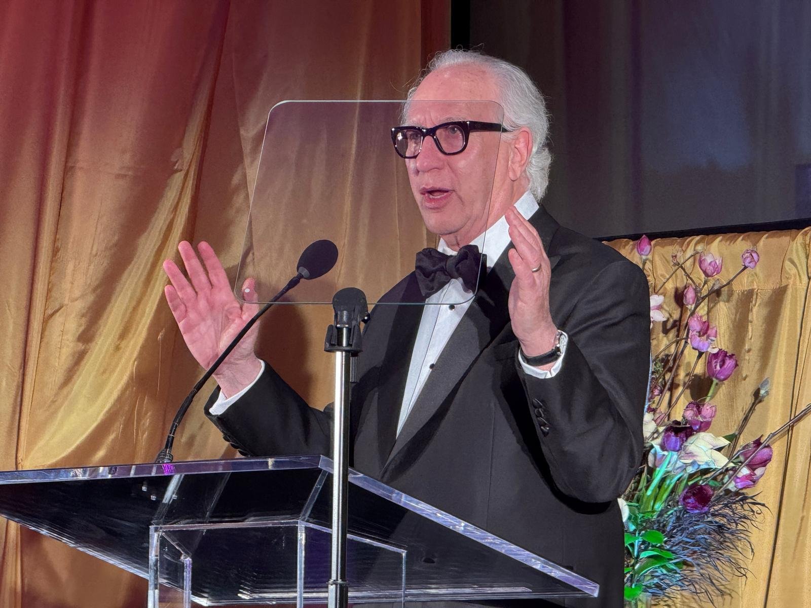 SCA Professor Howard Rodman was honored with the 2025 USC Libraries Scripter Award during the ceremony at USC.