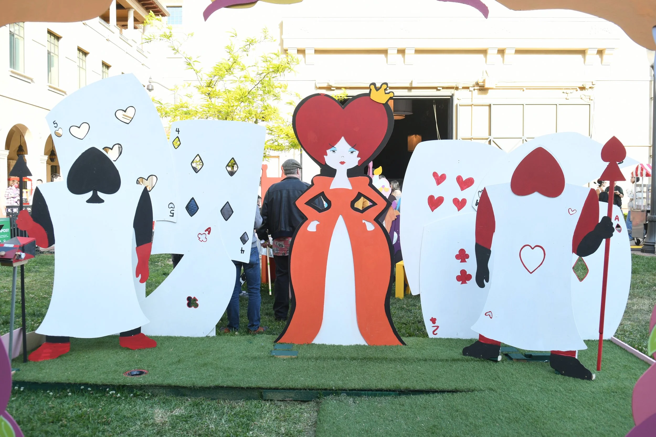 The interactive mini golf course at the USC Games Expo.