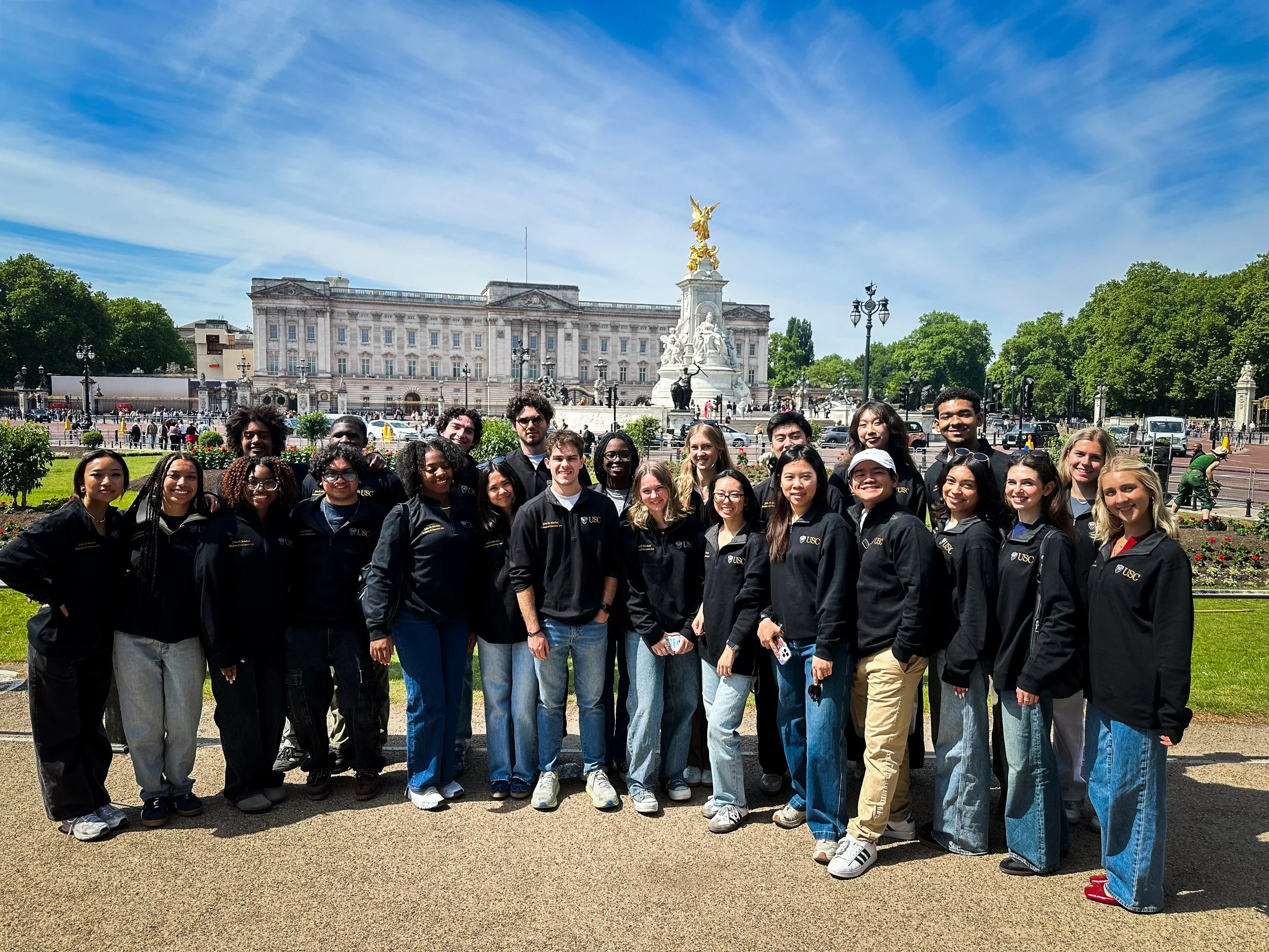 Business of Cinematic Arts (BCA) sophomores take on London for inaugural Summer 2025 May-mester course.