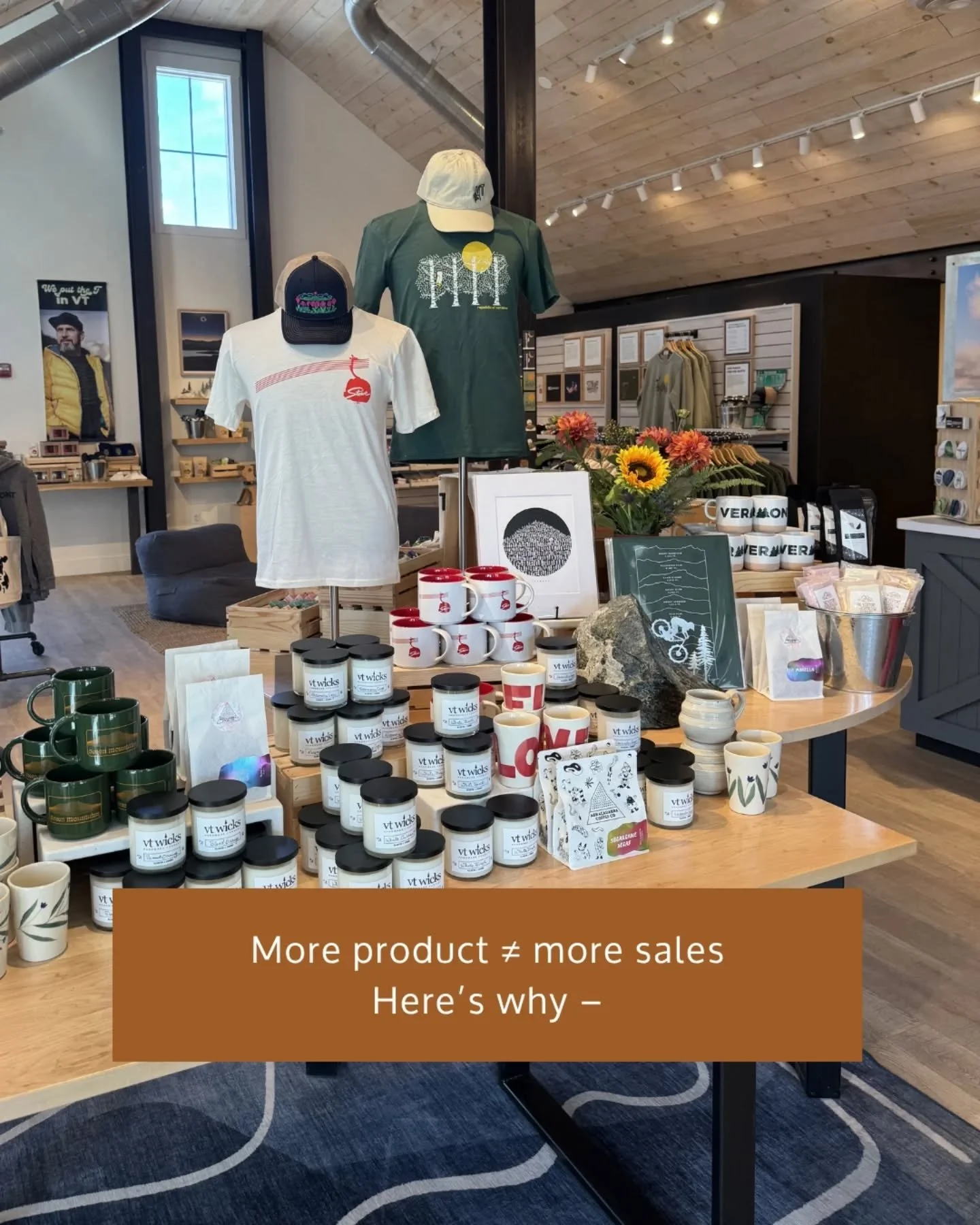 More isn&rsquo;t always better, especially in retail.

When customers walk into a space that feels crowded or unclear, they don&rsquo;t slow down&hellip; they shut down. Thoughtful &amp; strategic merchandising helps guide their attention, highlight 