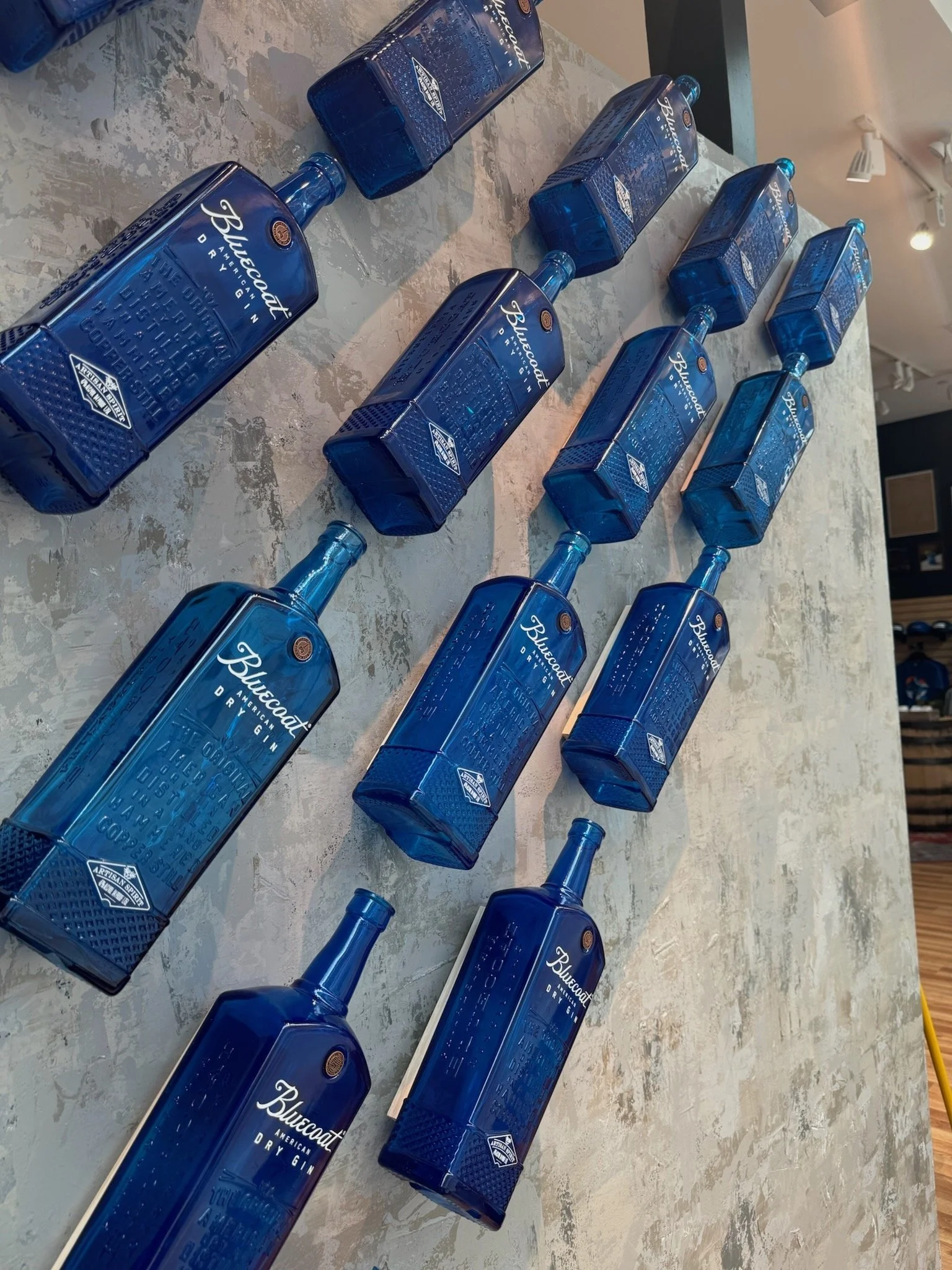 Bottle Display Closeup Detail