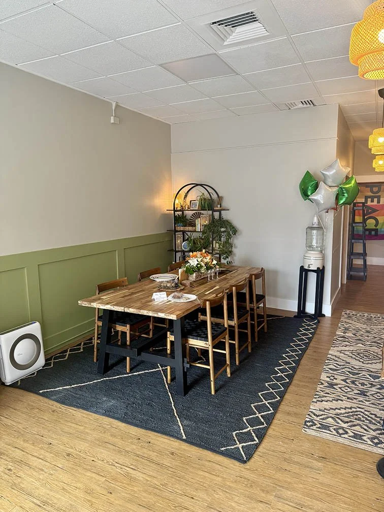 overview of coworking table