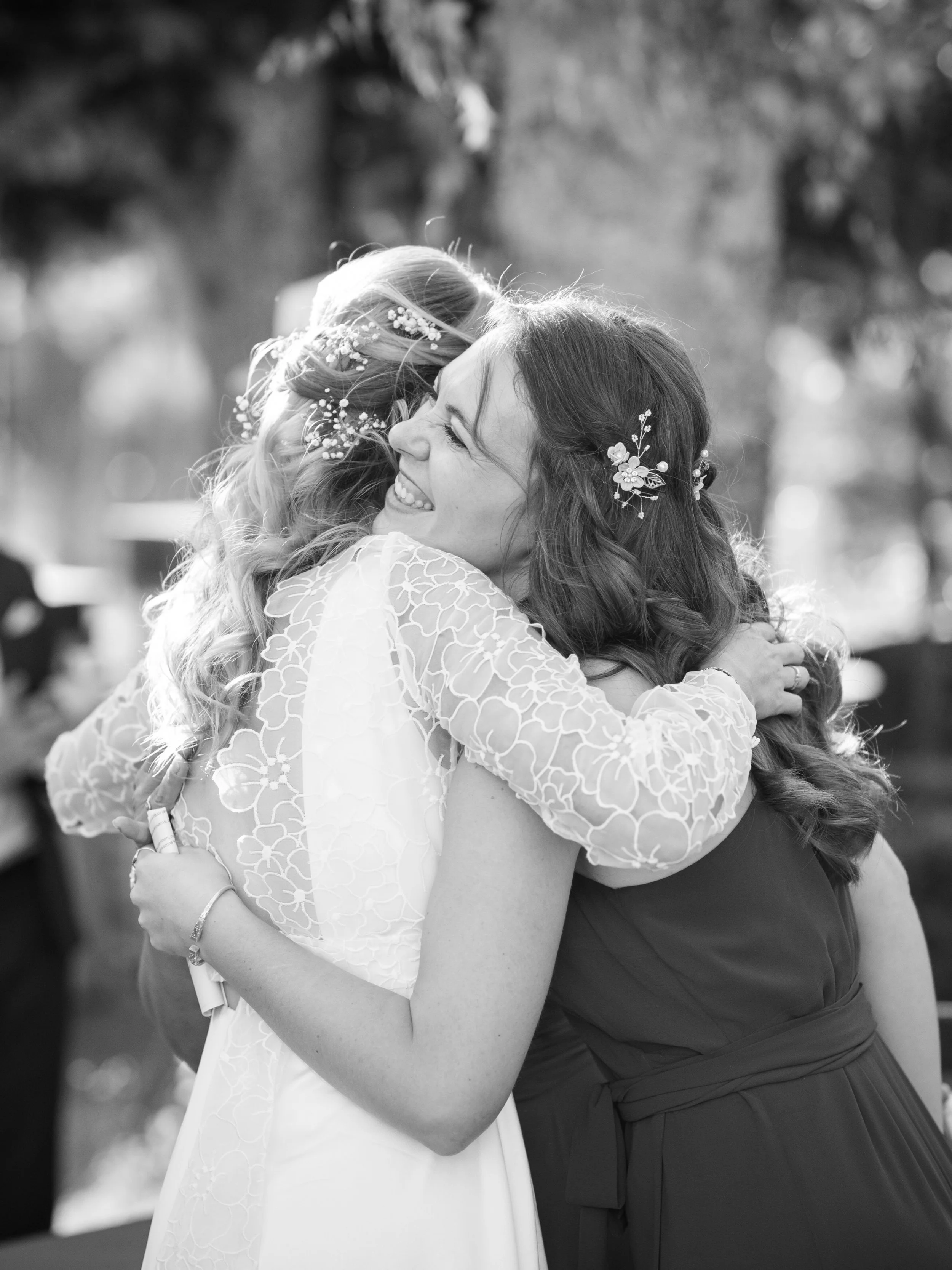 I stumbled across this beautiful photo of Laetita and her sister as I was uploading her photos to our &bdquo;Real Brides&ldquo; section.

I stopped for a second and took a closer look. The joy. The love. The preciousness of this fleeting moment betwe