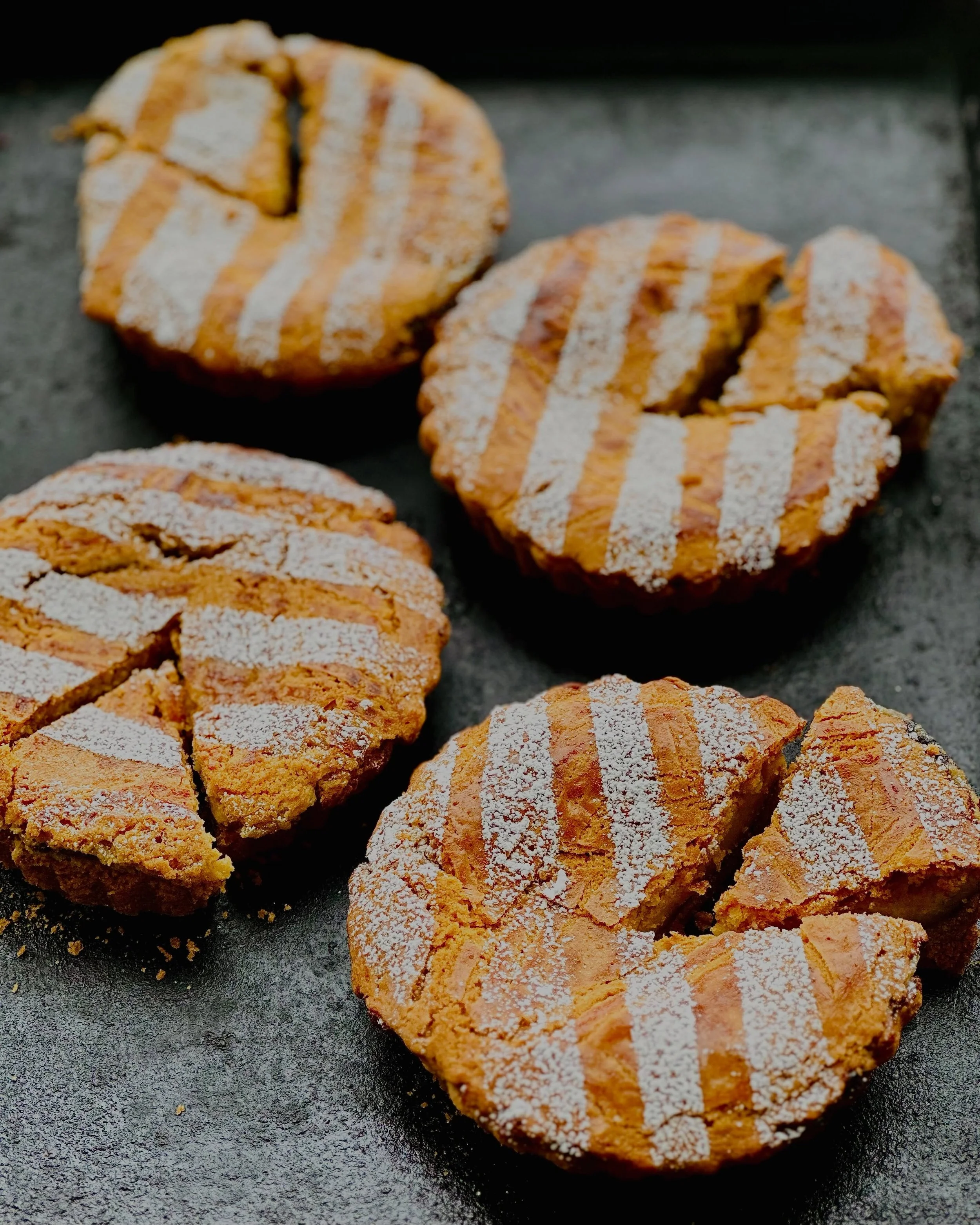 THE UFS G&Acirc;TEAU BASQUE 

Introduced last spring &mdash; and somehow already carrying a 100% sell-out track record at every popup and seasonal drop.

For the unfamiliar: G&acirc;teau Basque is a traditional pastry from the French-Spanish Basque r