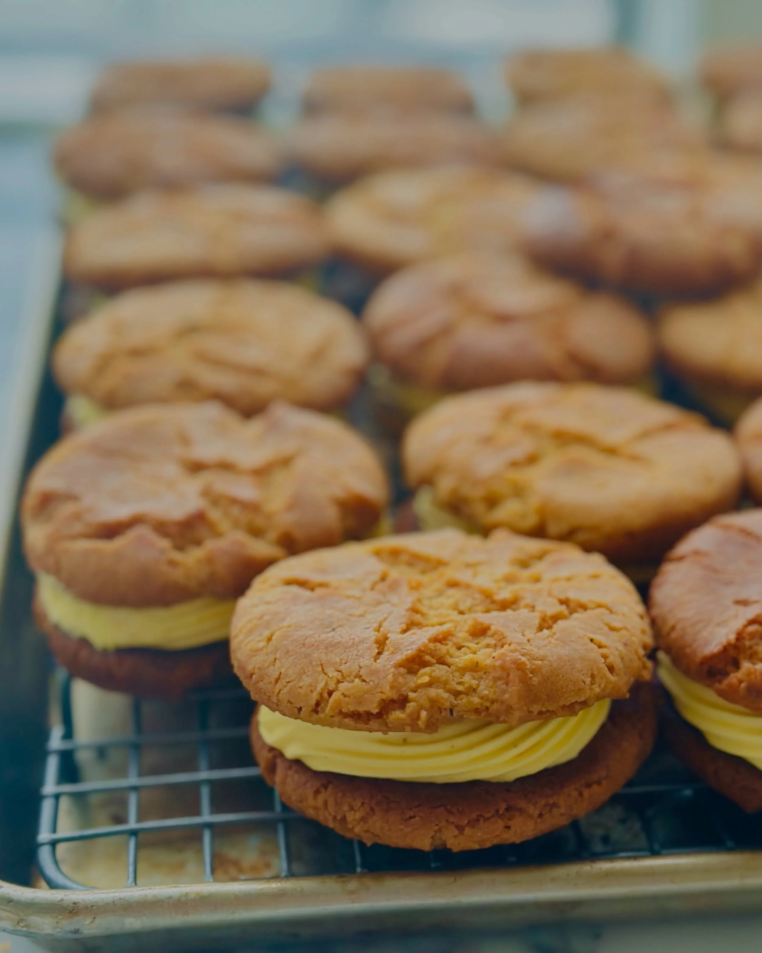 MANGO LASSI COOKIE SANDWICH

The original Mango Lassi Cookie has been one of UFS&rsquo;s bestsellers since its debut in Spring 2023.

Inspired by the flavors of the beloved South Asian beverage (in Western World), it brought together freeze-dried Alp