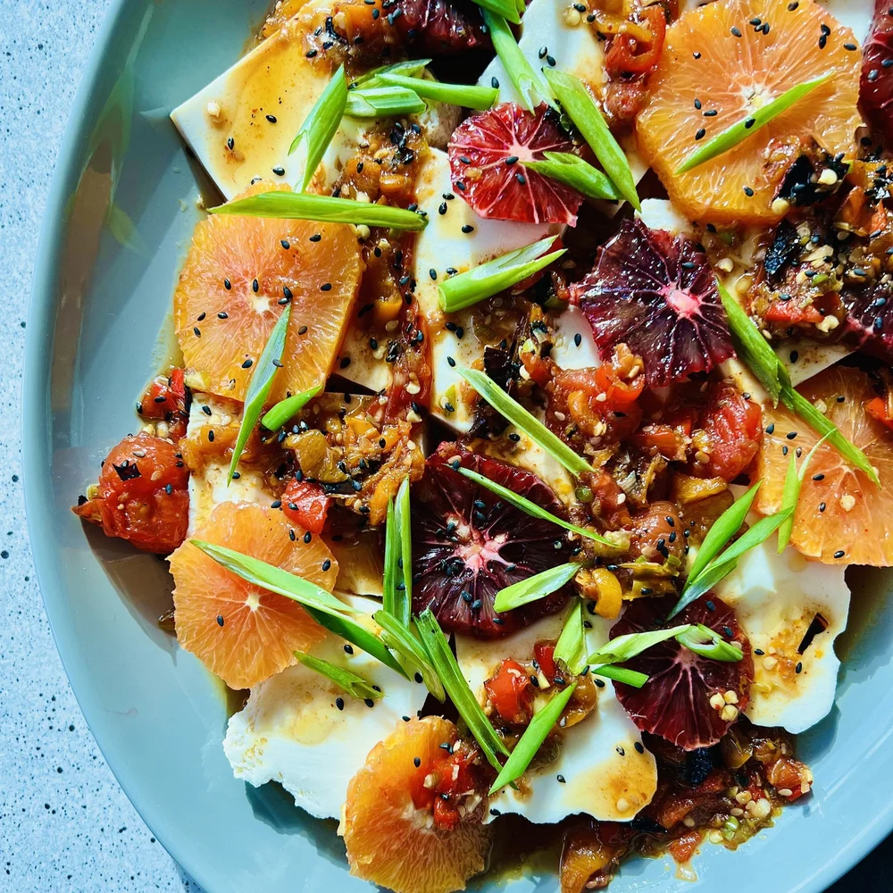 Silken Tofu Citrus Celebration Salad — Umami From Scratch