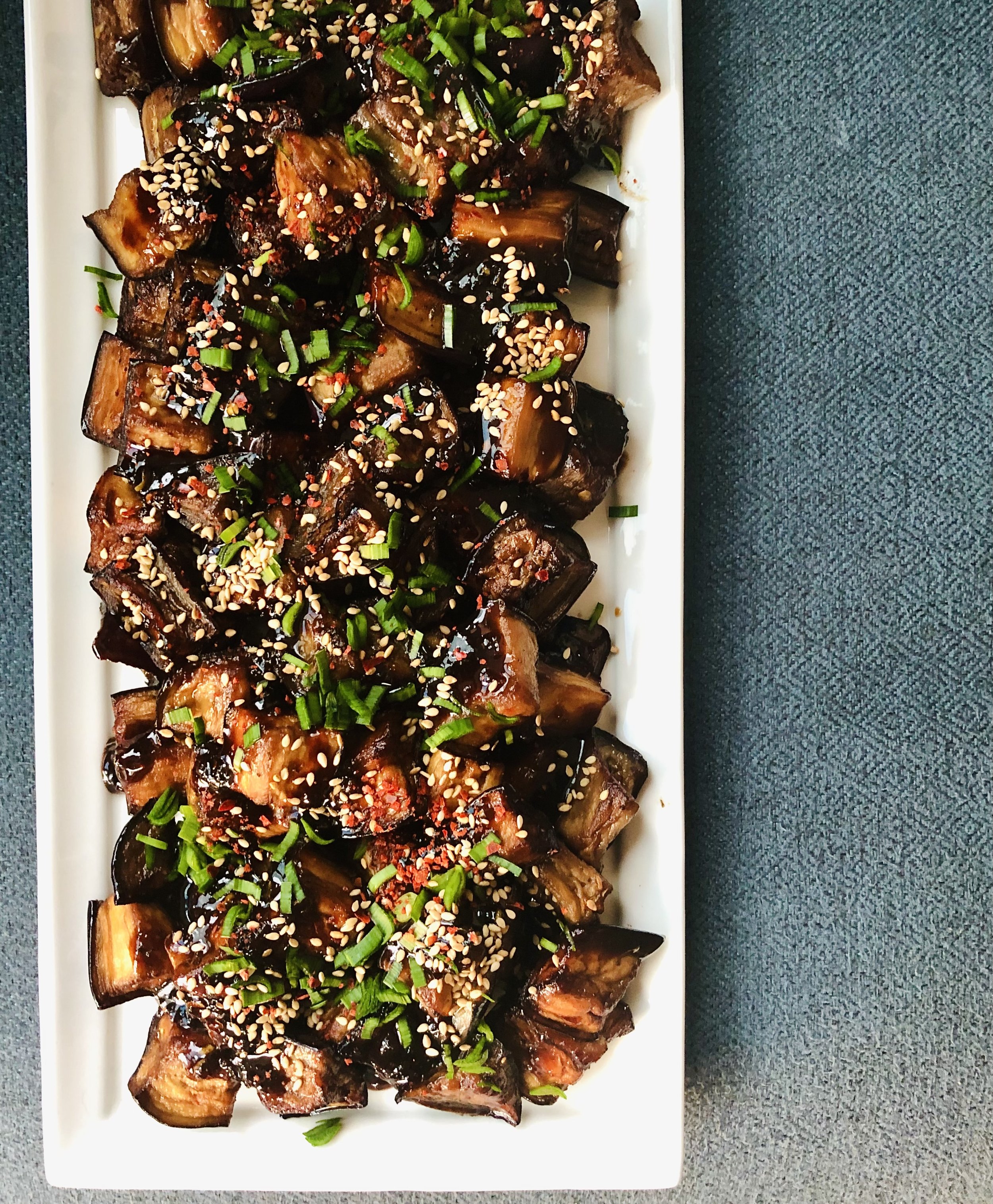 Numbing Char-siuIsh Eggplants